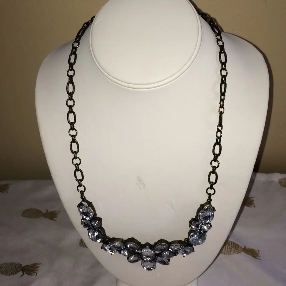 Rhinestone necklace‎